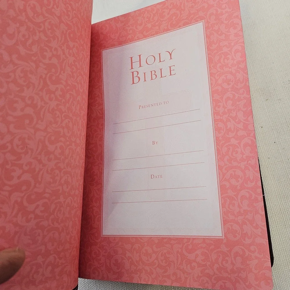 Holy Bible King James Version KJV Large Print Thinline Edition Christian Art Pub